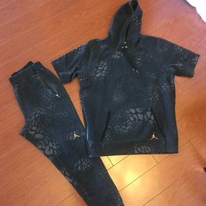 Men’s Jordan Hoodie Pants set